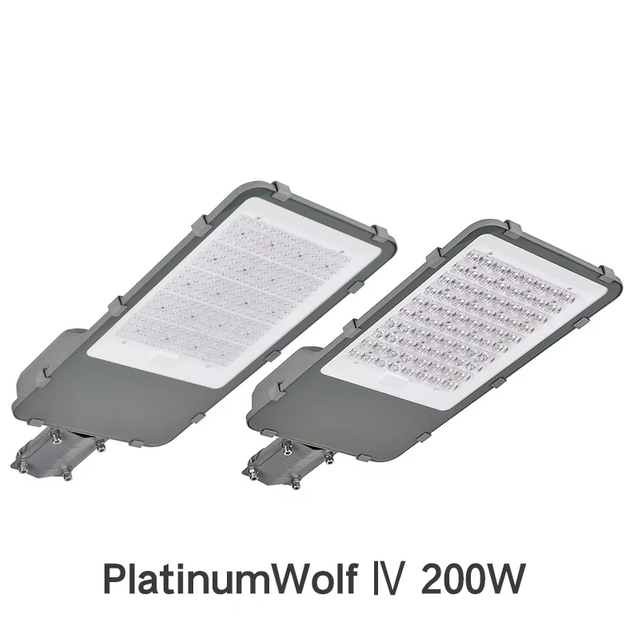 ไฟถนน LED อลูมิเนียมระบบไฟถนนอัจฉริยะกลางแจ้ง 200W สำหรับสนามบินสี่เหลี่ยมขนาดใหญ่
