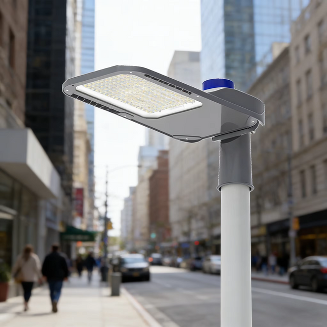 Farola LED personalizada 150W 180W Dise&ntilde;o ultrafino y liviano F&aacute;cil de modificar y reemplazar Adecuado para ciudades inteligentes