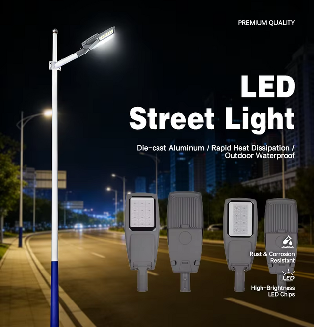 عالية الجودة LED ضوء الشارع 80 واط 120 واط 180 واط 240 واط منطقة في الهواء الطلق موقف للسيارات تركيبة إضاءة الطريق الرئيسي