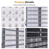 Reflector de alto rendimiento de doble fila de 1000 W IP66 impermeable de aluminio fundido a presi&oacute;n 50000 horas de vida &uacute;til regulable para seco h&uacute;medo
