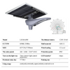 Solarbetriebene LED-Stra&szlig;enlaterne, energiesparend, mit Schutzart IP65, 4G-Konnektivit&auml;t f&uuml;r Outdoor-&Uuml;berwachungskameras, Garten, Edelstahl
