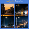 ไฟถนน LED 50W กลางแจ้งทางหลวงที่จอดรถกันน้ำ IP65 ตัวโคมไฟอลูมิเนียมไฟถนน AC