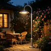 ไฟสวน LED พลังงานแสงอาทิตย์กลางแจ้งพร้อมไฟสวนภูมิทัศน์ LED กันน้ำ IP65 สำหรับแสงสว่างในสวนสาธารณะและที่อยู่อาศัย