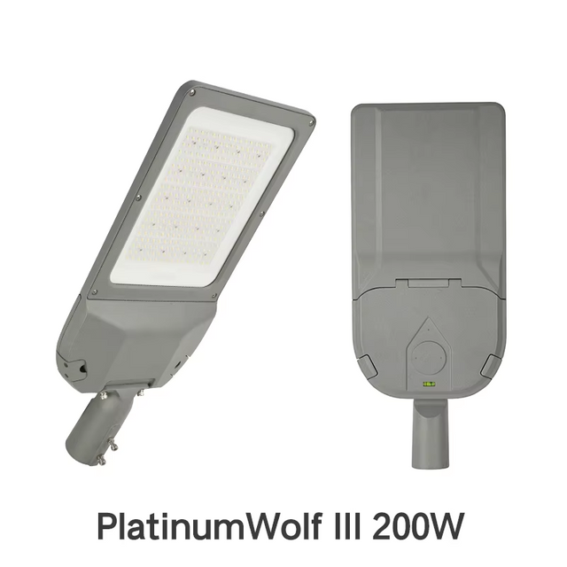 Farola LED impermeable de 200 W adecuada para calles estrechas, entradas de garaje e iluminaci&oacute;n perimetral de edificios