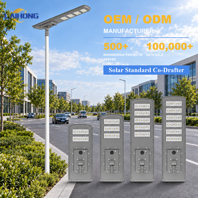All-in-One-Solar-Stra&szlig;enlaterne, 65 W, 90 W, 120 W, IP65, wasserdicht, integrierte Solar-LED-Stra&szlig;enleuchte f&uuml;r den Au&szlig;enbereich, direkt ab Werk, 5 Jahre Garantie