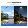 Lampu Jalan Tahan Air Langsung dari Pabrik Terintegrasi 40W 50W 65W 80W Lampu Jalan Tenaga Surya Semua dalam Satu dengan Garansi 3 Tahun Aluminium