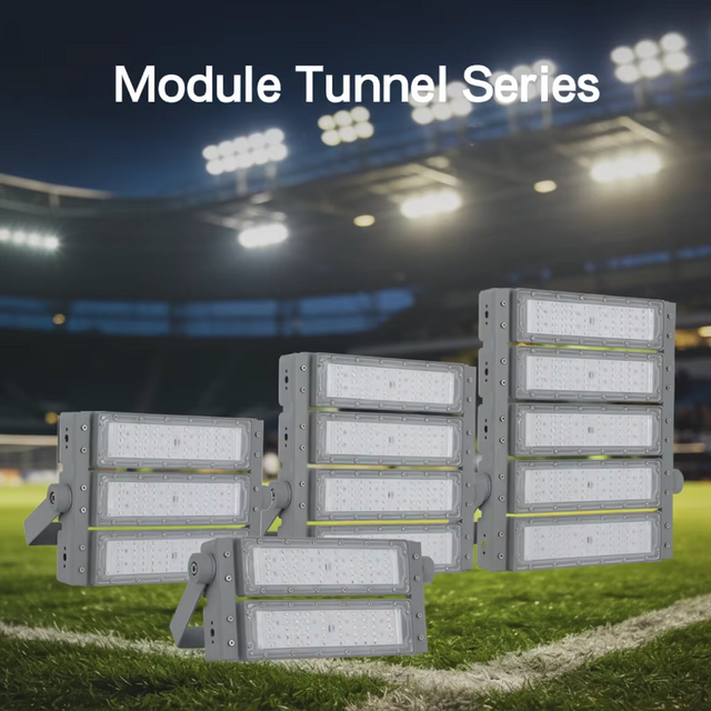 Luz de inundaci&oacute;n LED IP66 impermeable de aluminio fundido a presi&oacute;n gris arena antideslumbrante iluminaci&oacute;n para deportes al aire libre canchas de tenis de baloncesto f&aacute;cil