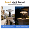 A coluna moderna do diodo emissor de luz do painel solar 4.5w ilumina o design imperme&aacute;vel de alum&iacute;nio ultra-brilhante para a ilumina&ccedil;&atilde;o exterior do jardim classifica&ccedil;&atilde;o ip65
