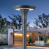 ไฟถนน LED อลูมิเนียมอัลลอยด์ DC IP65 ที่ทันสมัยโคมไฟสวนกลางแจ้งพร้อมรีโมทคอนโทรล