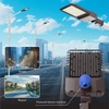 100W 150W 200W 300W 400W Luces de calle LED de aluminio fundido a presi&oacute;n IP65 impermeables para iluminaci&oacute;n de carreteras al aire libre